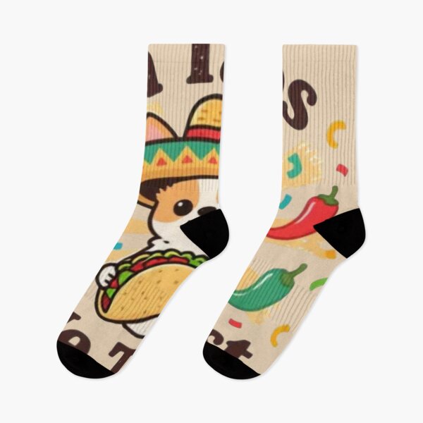 Item preview, Cute Kawaii Chihuahua Taco Fiesta designed and sold by Iuqiune.