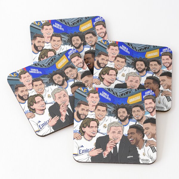 Item preview, Carlo Ancelotti and Real Madrid Players designed and sold by Artikach Project.