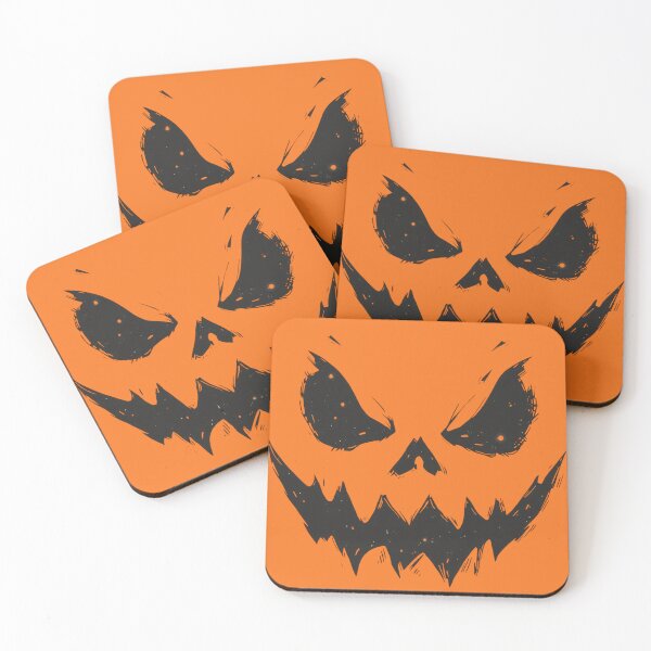 Item preview, Face of a sinister jack-o’-lantern designed and sold by Przemagobart.