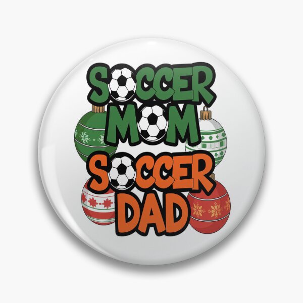 Item preview, SOCCER MOM SOCCER DAD CHRISTMAS designed and sold by VladoZork.
