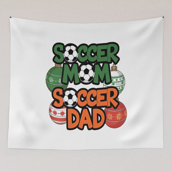 Item preview, SOCCER MOM SOCCER DAD CHRISTMAS designed and sold by VladoZork.