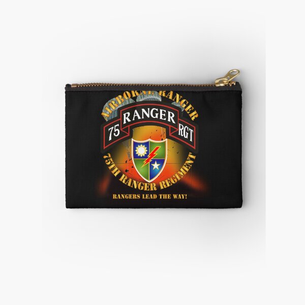 Item preview, SOF - 75th Ranger Regiment - Airborne Ranger 3 Rangers w Fire X 300 designed and sold by Military Insignia Products.