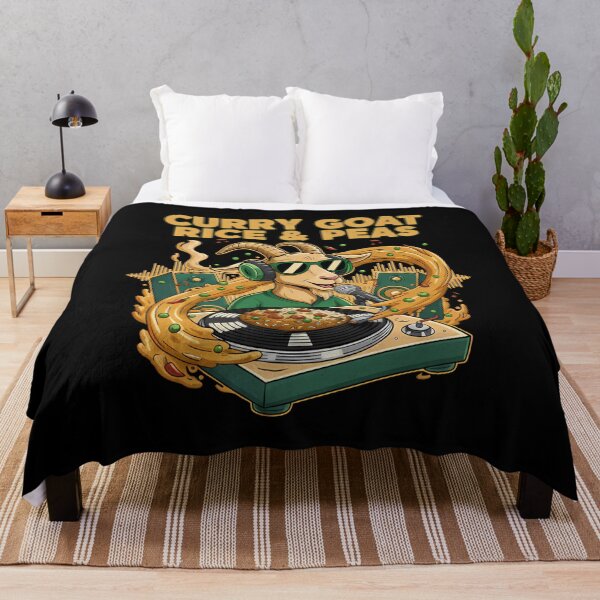 Item preview, Curry Goat Rice Peas DJ Music Meme designed and sold by k3rstman1.