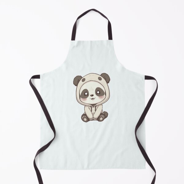 Item preview, Super Cute Kawaii Panda in Panda Hoodie | Adorable Chibi Panda Art designed and sold by Moon's Arts.