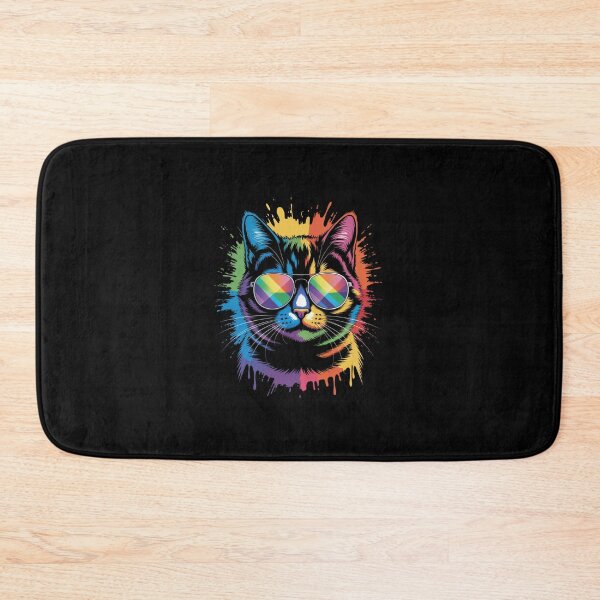 Item preview, Rainbow Flag Gay Pride Lgbtq Cat designed and sold by SlogariArt.