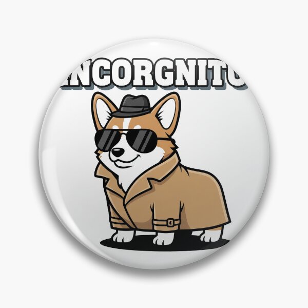 Artikelvorschau, Incorgnito Corgi – Lustiger Spionagehund entworfen und verkauft von zoughlal.