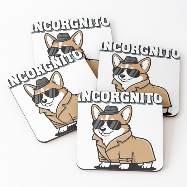 Item preview, Incorgnito Corgi — Funny Spy Dog designed and sold by zoughlal.