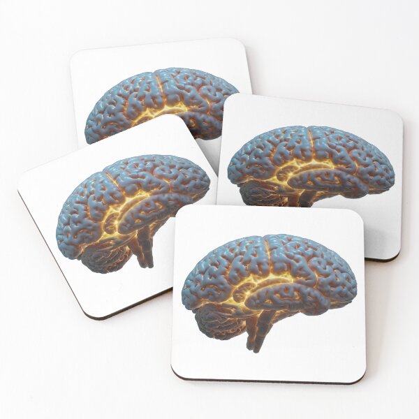 Item preview, Cosmic Brain Floating in Space – Sci-Fi Intelligence Art for Phone Cases designed and sold by PrintGood.