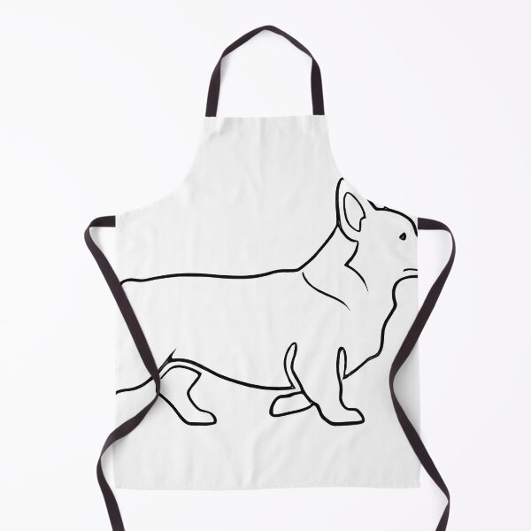 Item preview, Minimal Walking Corgi Outline designed and sold by zoughlal.