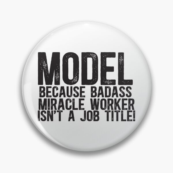 Item preview, Model Miracle Worker Job Title designed and sold by TeesYouWant.
