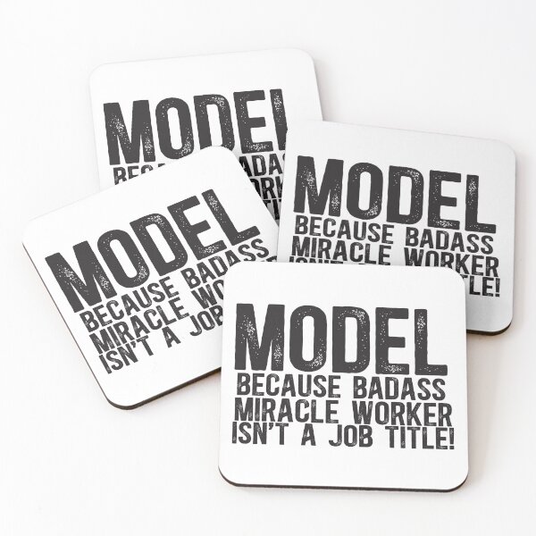 Item preview, Model Miracle Worker Job Title designed and sold by TeesYouWant.