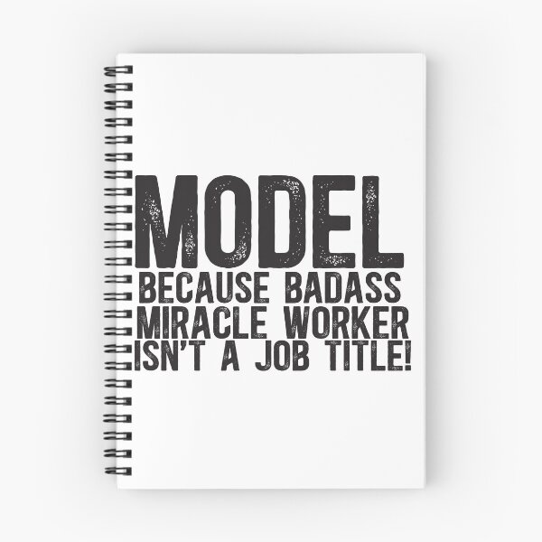 Item preview, Model Miracle Worker Job Title designed and sold by TeesYouWant.