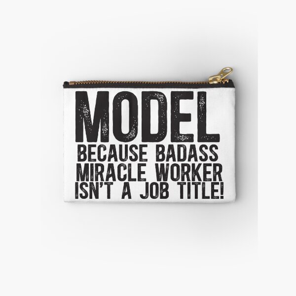 Item preview, Model Miracle Worker Job Title designed and sold by TeesYouWant.