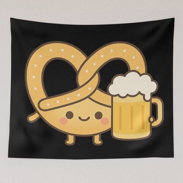 Item preview, Prost & Pretzel Kawaii – Cute Beer Festival Character designed and sold by FTS-Studio.