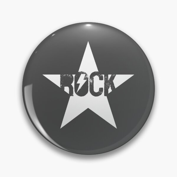Item preview, Rock star in white designed and sold by BlackLineWhite.
