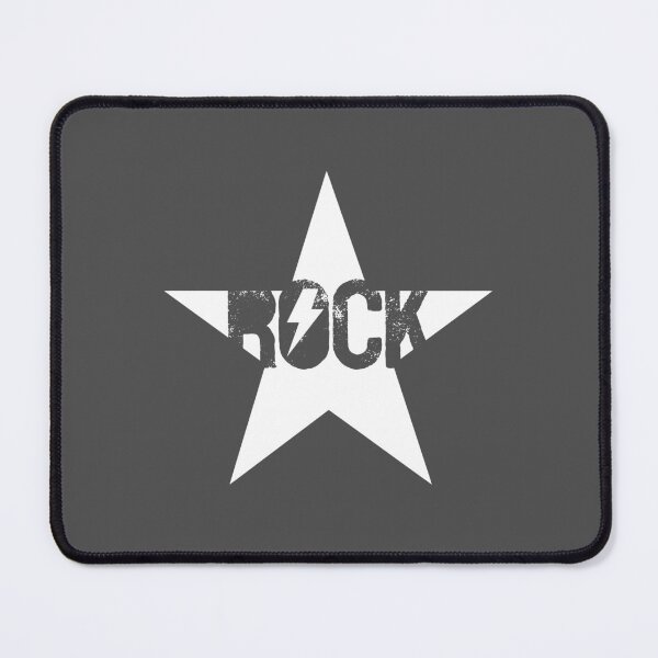 Item preview, Rock star in white designed and sold by BlackLineWhite.