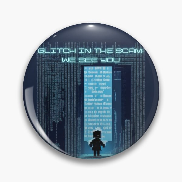 Item preview, Glitch in The Scam designed and sold by Merch-Lion.