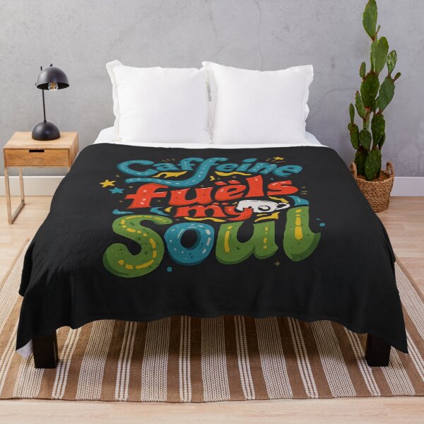 Item preview, Caffeine Fuels My Soul designed and sold by Art by AJ Foundry.