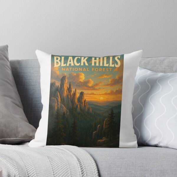Item preview, Black Hills National Forest at Sunset, South Dakota designed and sold by Places On Earth.