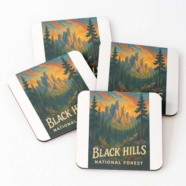 Item preview, Scenic Granite Spires of Black Hills National Forest, South Dakota designed and sold by Places On Earth.