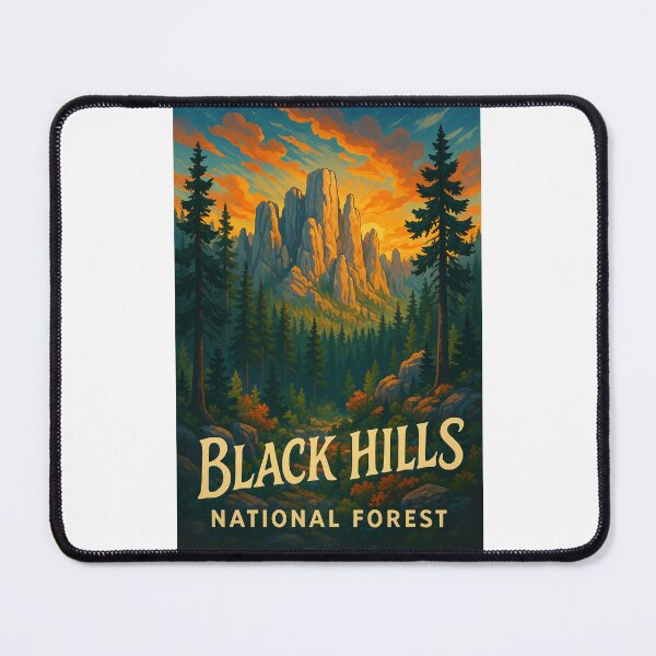 Item preview, Scenic Granite Spires of Black Hills National Forest, South Dakota designed and sold by Places On Earth.