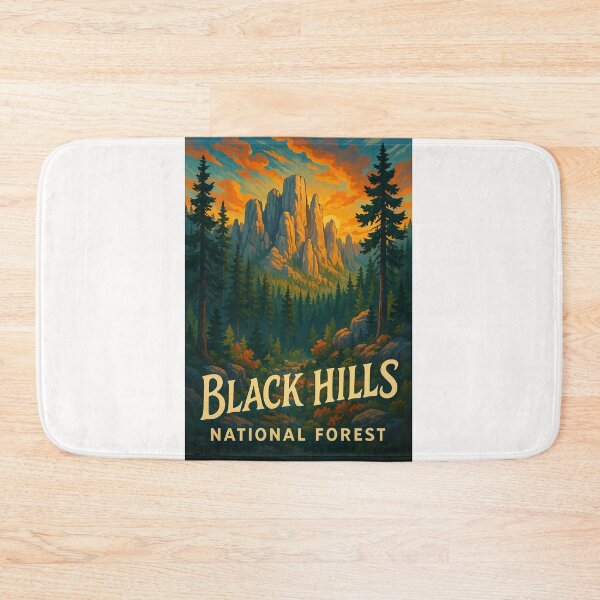 Item preview, Scenic Granite Spires of Black Hills National Forest, South Dakota designed and sold by Places On Earth.