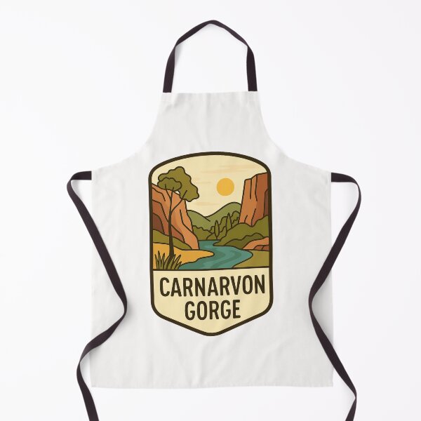 Item preview, Carnarvon Gorge Sunset Badge, Queensland, Australia designed and sold by Places On Earth.