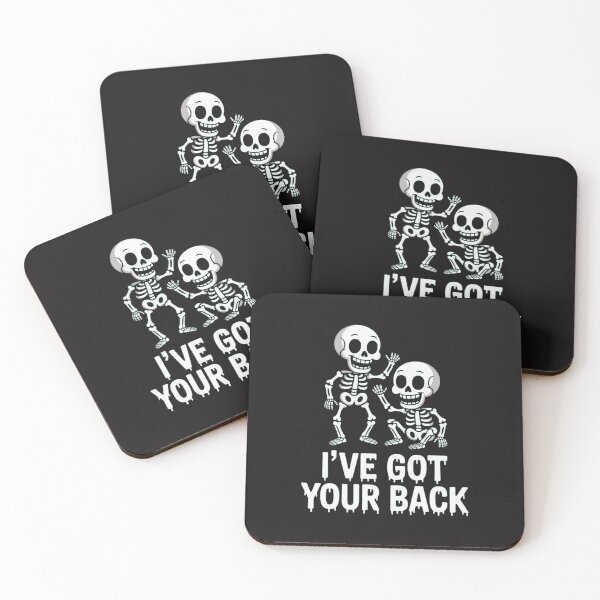 Item preview, I've got Your Back Skeleton Halloween designed and sold by CraftyCuttable.