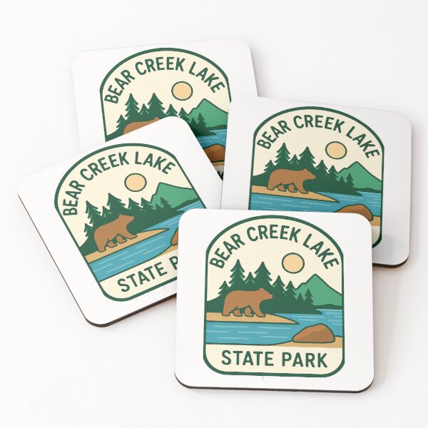 Item preview, Bear Creek Lake State Park Badge, Virginia designed and sold by Places On Earth.