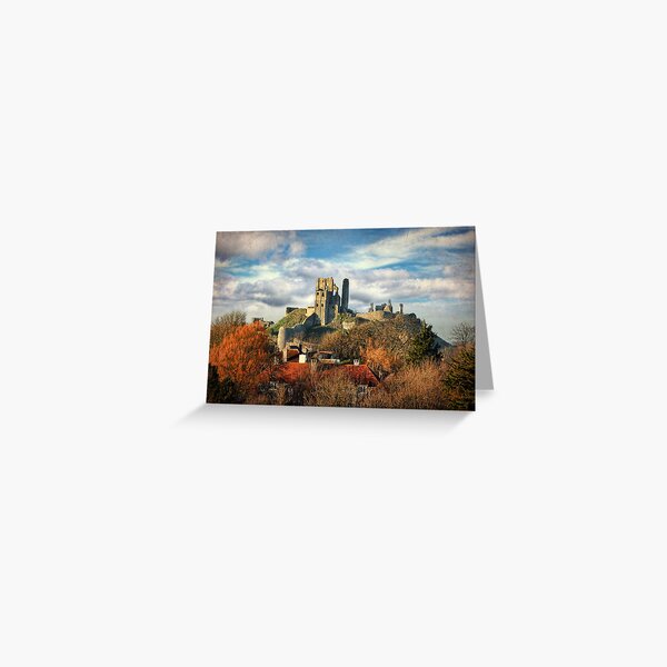 Autumn at Corfe Greeting Card
