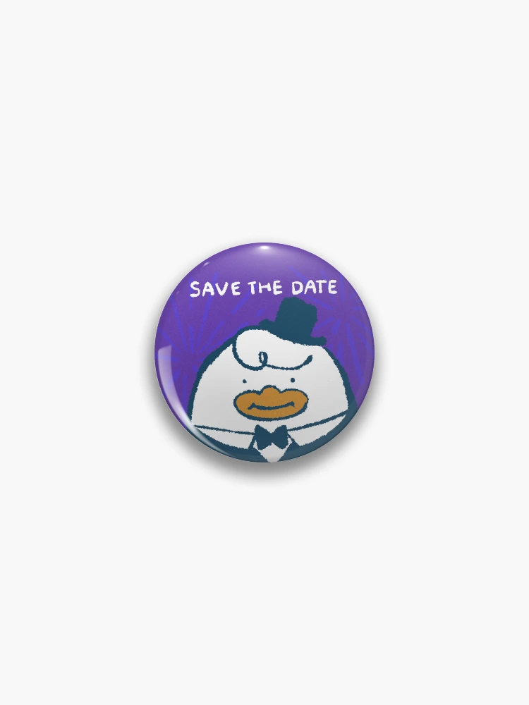 Thumbnail 1 of 3, Pin, Save the date designed and sold by Childish by Design.