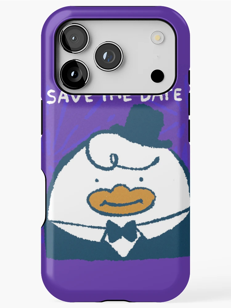 Thumbnail 1 of 4, iPhone Case, Save the date designed and sold by Childish by Design.