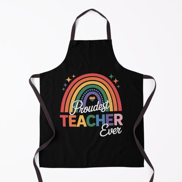 Item preview, Rainbow Proudest Teacher Ever Lgbt Flag Lesbian Gay Pride designed and sold by SlogariArt.
