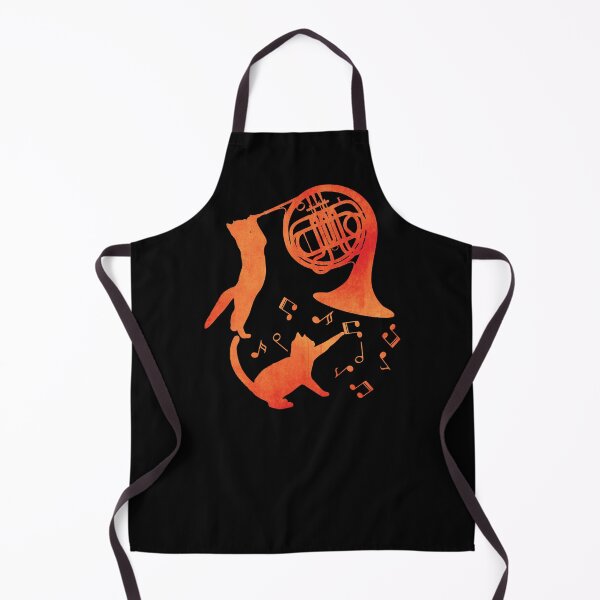 Item preview, Playing French Horn And Music Notes designed and sold by Primroaddesigns.
