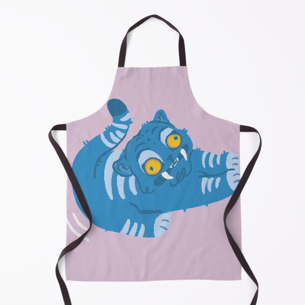 Item preview, Derpy blue tiger designed and sold by RNASstuff.