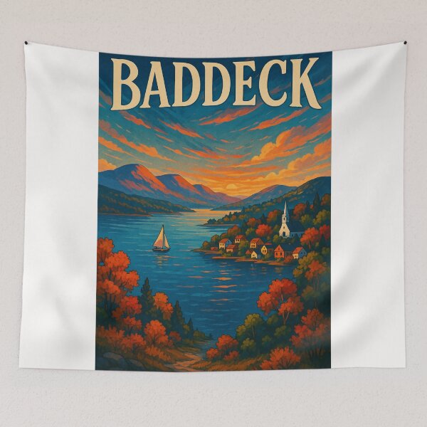 Item preview, Autumn Evening in Baddeck, Cape Breton Island designed and sold by Places On Earth.