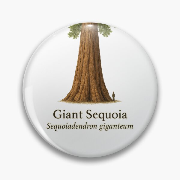 Artikelvorschau, Riesenmammutbaum Botanische Illustration 6 – Sequoiadendron giganteum entworfen und verkauft von BloomKind.