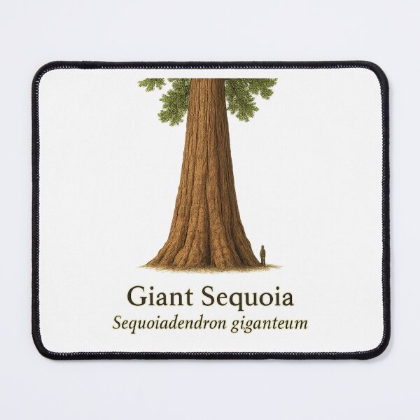 Item preview, Giant Sequoia Botanical Illustration 6 – Sequoiadendron giganteum designed and sold by BloomKind.