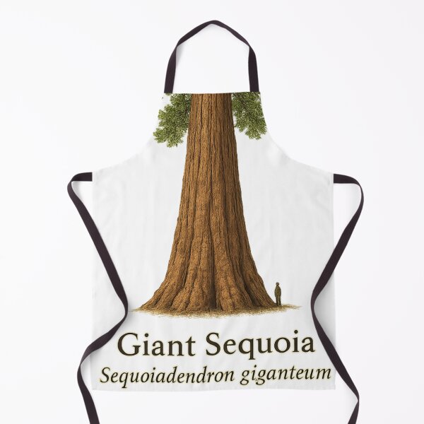 Item preview, Giant Sequoia Botanical Illustration 6 – Sequoiadendron giganteum designed and sold by BloomKind.