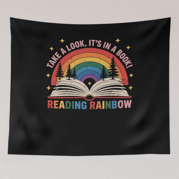 Item preview, Reading Book Rainbow  designed and sold by SlogariArt.