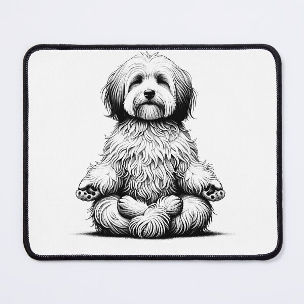 Item preview, Havanese Yoga Lotus Meditation Dog Lover designed and sold by DoodleTortle.