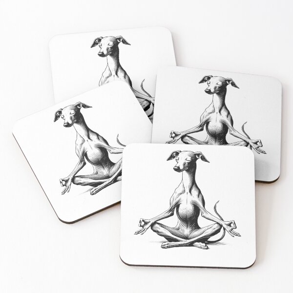 Item preview, Italian Greyhound Yoga Lotus Meditation Dog Lover designed and sold by DoodleTortle.