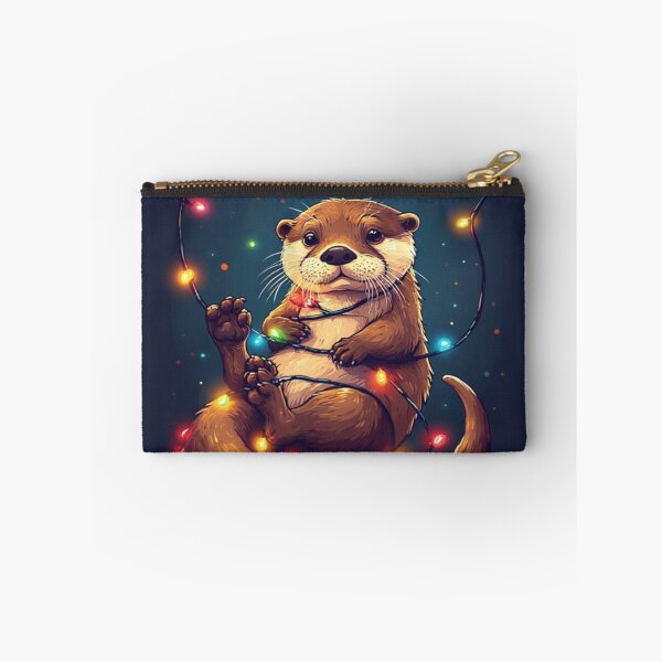 Artikelvorschau, Otter Weihnachtsbeleuchtung - Weihnachten 2025 entworfen und verkauft von SuperVenus.