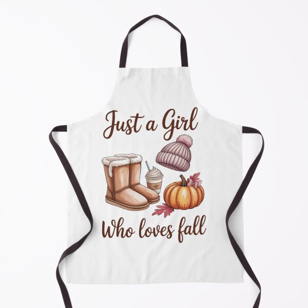 Item preview, Just A Girl Who Loves Fall Autumn Pumpkin Spice Thankgiving designed and sold by CraftyCuttable.
