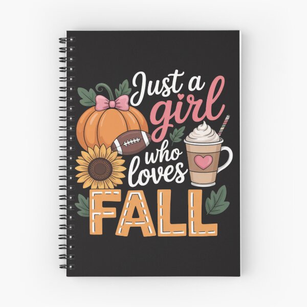 Item preview, Just A Girl Who Loves Fall Autumn designed and sold by CraftyCuttable.