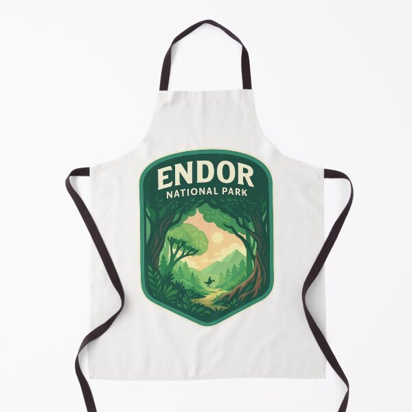 Item preview, Endor National Park Forest Sunset Trail designed and sold by Places On Earth.