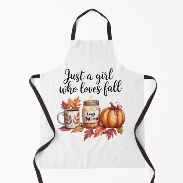 Item preview, Just A Girl Who Loves Fall Cozy Autumn Pumpkin Coffee designed and sold by CraftyCuttable.