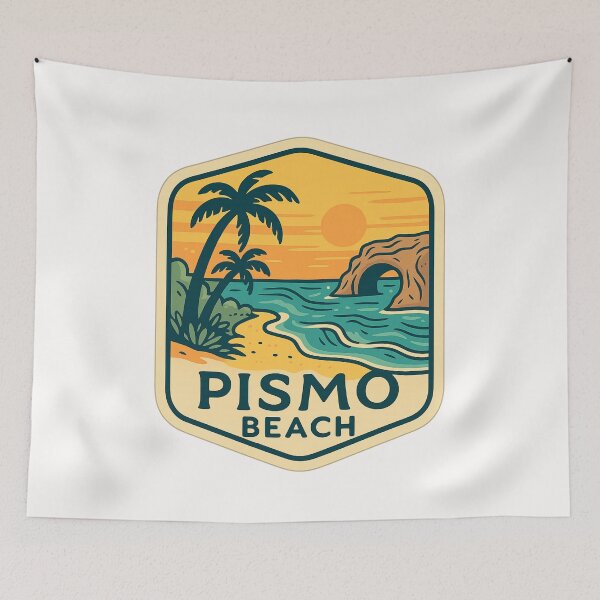 Item preview, Pismo Beach California Sunset with Sea Arch designed and sold by Places On Earth.