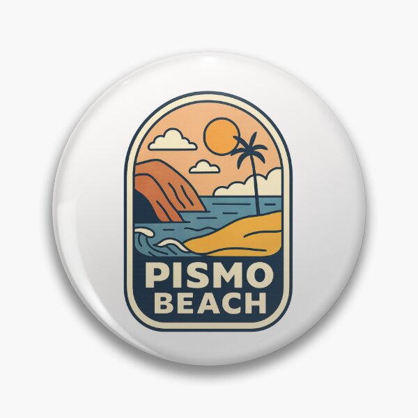 Item preview, Pismo Beach California Sunset Coastline designed and sold by Places On Earth.