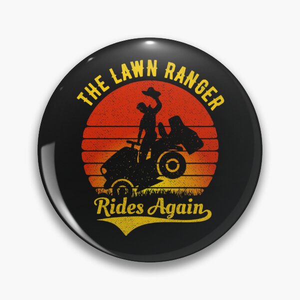 Item preview, The Lawn Ranger Rides Again Vintage Funny Mowing Gardener Gift designed and sold by KimorahBronzo.